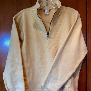 Tommy Bahama yellow sweatshirt S - 1/4 zip